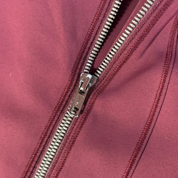 Lululemon Every Journey Hoodie Maroon Garnet Zip Up Jacket Athletic Gym 4/6 - Picture 6 of 11